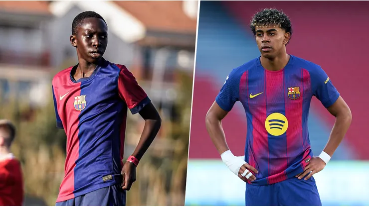 Fode Diallo la nueva figura del Barcelona que superó a Lamine Yamal