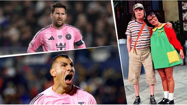 Nahuel Guzmán y Messi hacen alineación del Chavo del 8