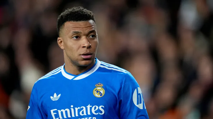 Mbappé baja en Real Madrid.