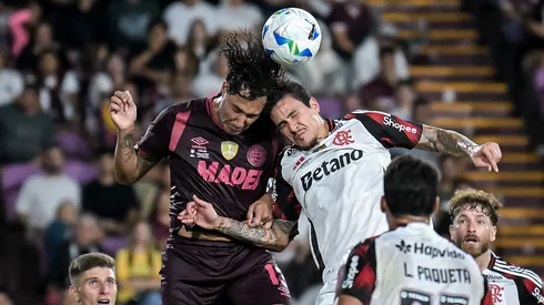 Flamengo y Lanús, cara a cara en la revancha.