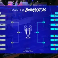 Así quedaron los cruces de octavos de final de la Champions