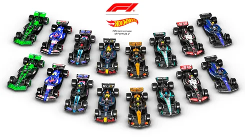 Colección de Hot Wheels de la Fórmula 1