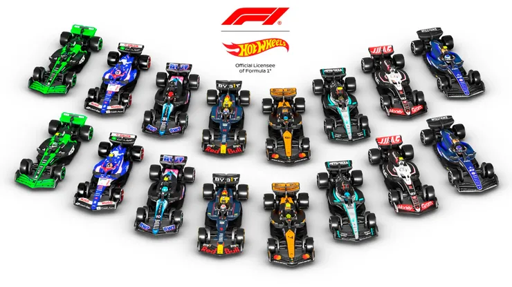 Colección de Hot Wheels de la Fórmula 1