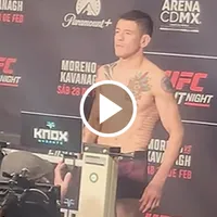 La otra cara de UFC: así fue el duro pesaje a horas de la velada en Ciudad de México
