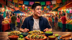 La comida mexicana aparece a la orden del día como un gran distractivo.
