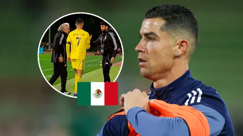 Cristiano Ronaldo no completó el partido de Al-Nassr
