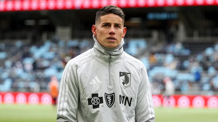 James no sumó minutos todavía en MNUFC.
