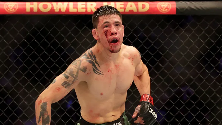 Brandon Moreno perdió por decisión unánime ante Lone'er Kavanagh
