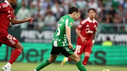 Álvaro Fidalgo anotó su primer gol con Betis en el Derbi de Sevilla