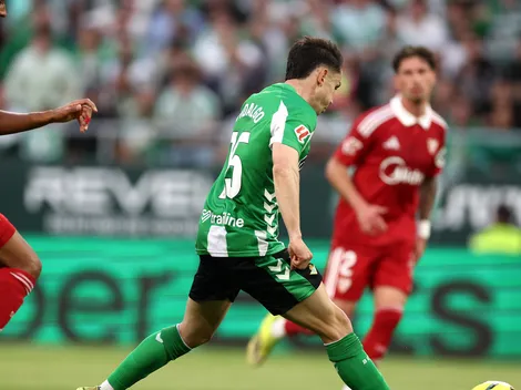 Álvaro Fidalgo anotó su primer gol con Betis en el Derbi de Sevilla