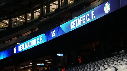 Real Madrid y Getafe se miden en el Santiago Bernabéu