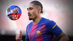 Raphinha nombró a Alexis Vega