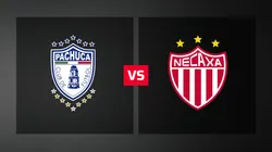 Pachuca y Necaxa se enfrentan en la Liga MX