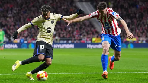 Atlético Madrid goleó por 4-0 a Barcelona en el juego de ida de las semifinales de la Copa del Rey 2025/26.