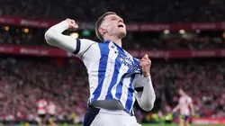 Real Sociedad venció por 1-0 a Athletic Club en la ida de las semifinales de la Copa del Rey.