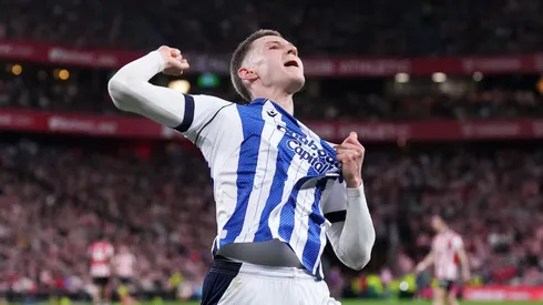 Real Sociedad venció por 1-0 a Athletic Club en la ida de las semifinales de la Copa del Rey.