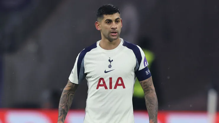 Cristian Romero no será parte del duelo de Tottenham ante Crystal Palace por la Premier League