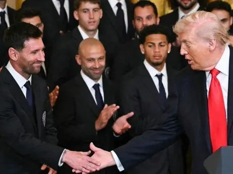 A meses del Mundial, Messi con Trump: el regalo del argentino al presidente de EEUU