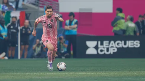 Messi quiere volver a levantar la Leagues Cup.