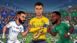 Cristiano Ronaldo, Karim Benzema e Ivan Toney luchan por ser el máximo goleador de la Saudi Pro League 2025-26