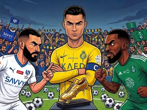 Mientras Cristiano Ronaldo lleva 21 goles, los que tienen Ivan Toney y Karim Benzema en Arabia Saudita