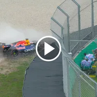El duro accidente de Max Verstappen en la clasificación del GP de Australia