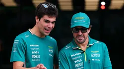 Lance Stroll y Fernando Alonso no terminaron la carrera del GP de Australia
