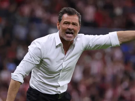 Diego Cocca apuntó contra el Gato Ortiz por la derrota de Atlas: "No fue penal"