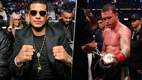 David Benavidez volvió a apuntar contra Canelo Álvarez.