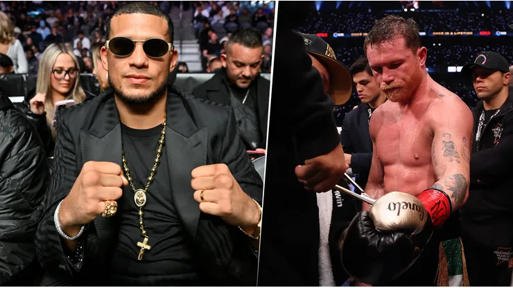 David Benavidez volvió a apuntar contra Canelo Álvarez.