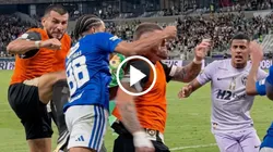 Las duras imágenes de la batalla campal en Mineiro vs. Cruzeiro.