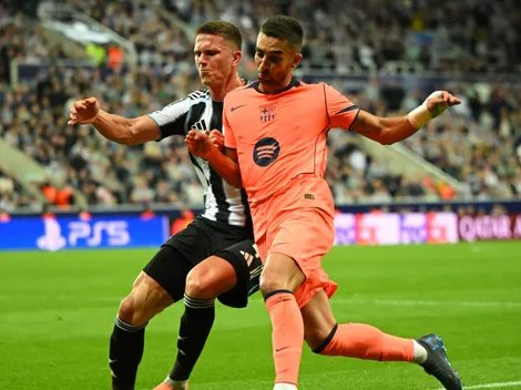 Las alineaciones de Newcastle vs. Barcelona por la Champions League