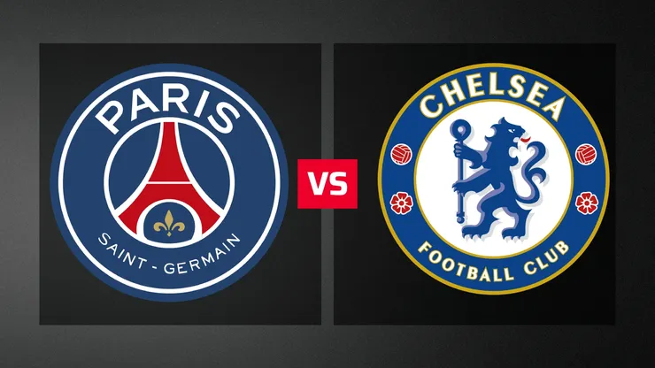 PSG vs. Chelsea por la Champions League.