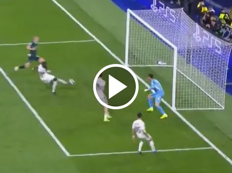 Valió como un gol: el despeje de Antonio Rüdiger contra Erling Haaland que salvó al Real Madrid en Champions League