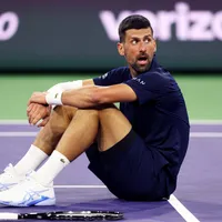 El impresionante momento que protagonizó Novak Djokovic en Indian Wells