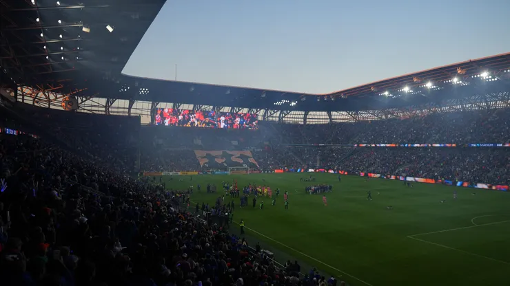 El TQL Stadium aguarda por el partido.