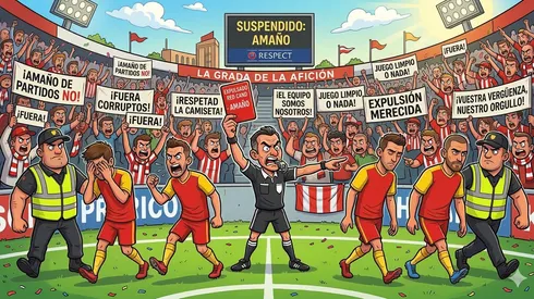 Cuatro futbolistas fueron separados del equipo por estar vinculados a amaños y apuestas deportivas