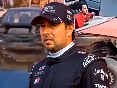 El coche de Checo Pérez se desarmó en el GP de China: mejores memes y reacciones