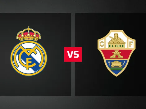 Dónde ver EN VIVO Real Madrid vs. Elche por LaLiga: TV y streaming