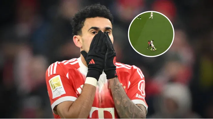 Luis Díaz cometió un error con Bayern Múnich