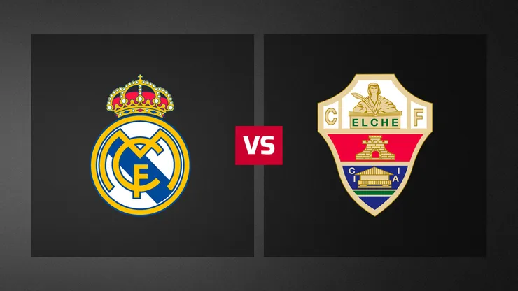 Real Madrid y Elche se enfrentan en una nueva jornada de la Primera División de España