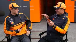 Oscar Piastri y Lando Norris no largaron en China