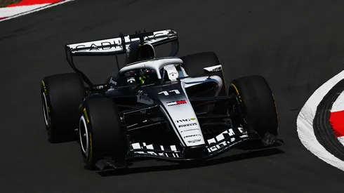 Checo Pérez en la carrera del GP de China 2026