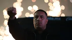 Efraín Juárez festeja el empate ante Cruz Azul.