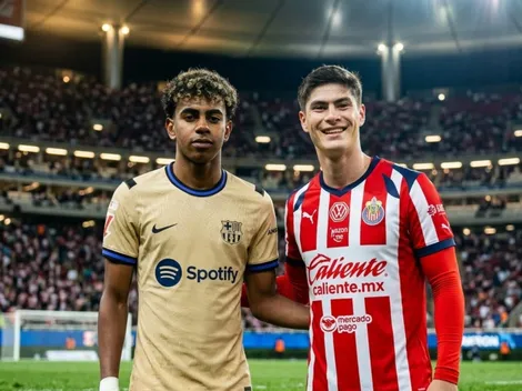 Mientras Yamal marcó 20 goles en la temporada, los que anotó González con Chivas