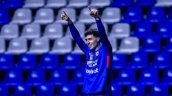 Paradela marcó el gol de la tranquilidad de Cruz Azul.