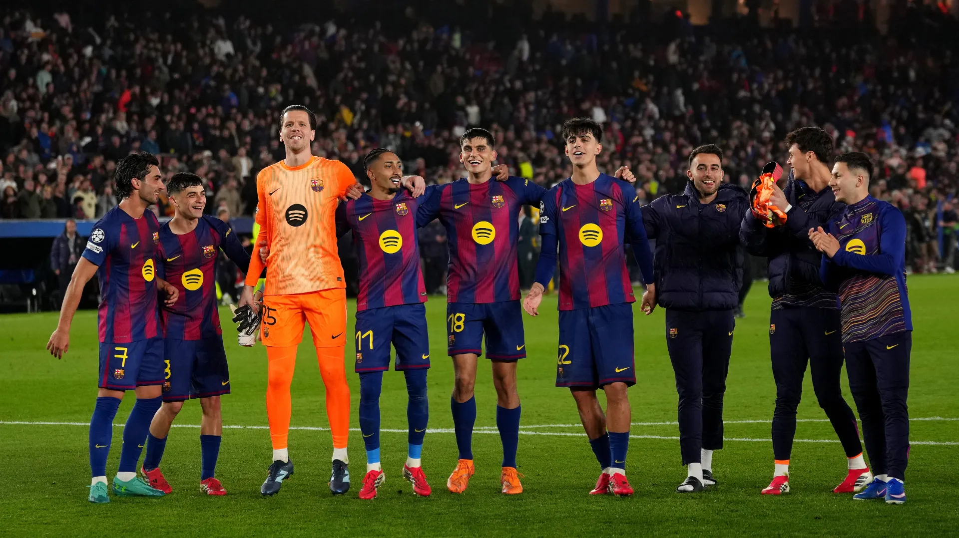 Barcelona humilló al Newcastle y clasificó a cuartos de final. (GETTY IMAGES)