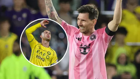 Gol de Messi y CR7 se lamenta en Arabia.