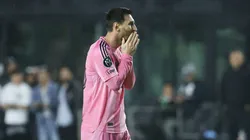 Lionel Messi quedó eliminado con Inter Miami de la Concachampions.