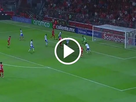 El golazo de Paulinho con Toluca en la Concachampions